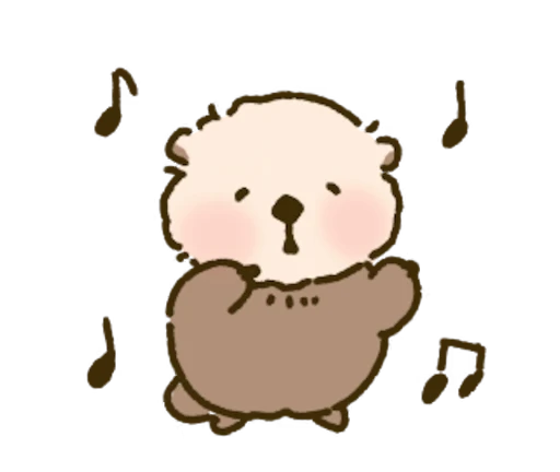 🤘 Стикер «Cutie Otter Ottie» для Telegram
