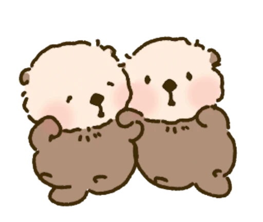 😘 Стикер «Cutie Otter Ottie» для Telegram
