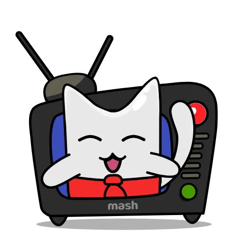 📺 Эмодзи «Cute Cat» для Telegram