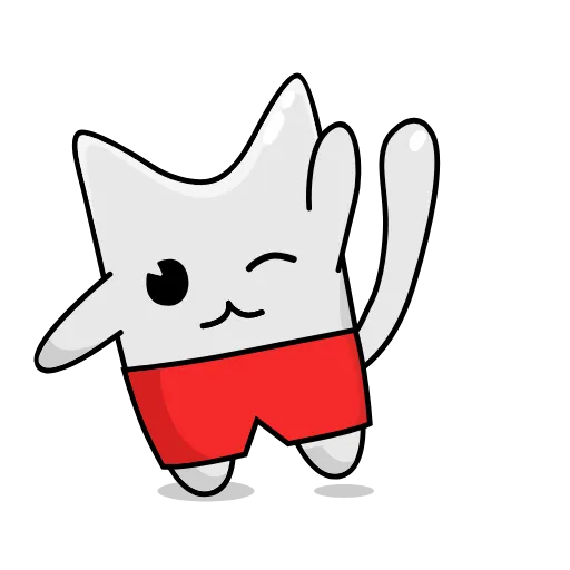Эмодзи Cute Cat для Telegram — скачать