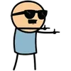 😎 Эмодзи «Cyanide And Happiness» для Telegram