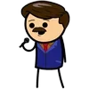 🤵 Эмодзи «Cyanide And Happiness» для Telegram