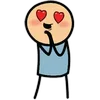 😍 Эмодзи «Cyanide And Happiness» для Telegram