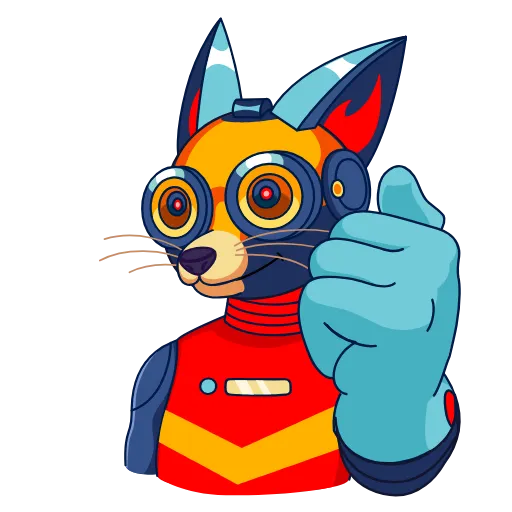 👍 Эмодзи «КиберЛис» для Telegram