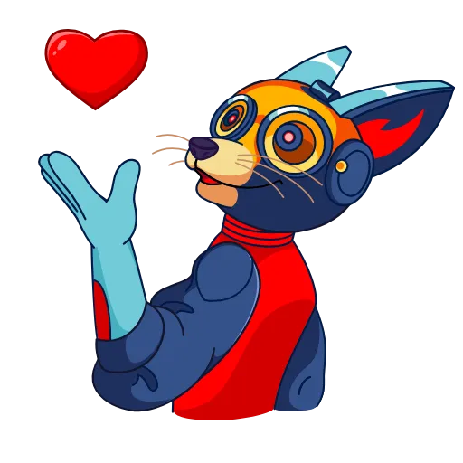 😘 Эмодзи «КиберЛис» для Telegram