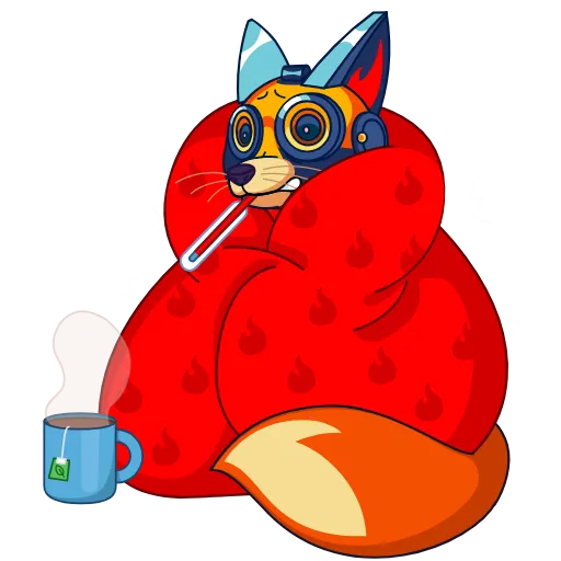🤒 Эмодзи «КиберЛис» для Telegram