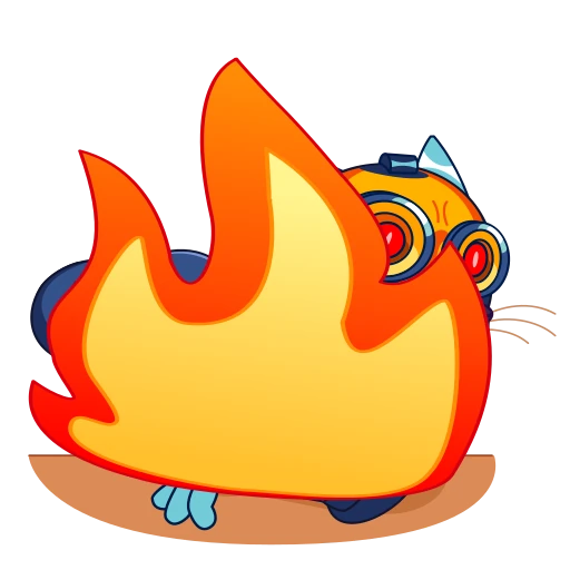 🤩 Стикер «Кибер Лис» для Telegram