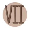 🤩 Эмодзи «Коричневые буквы, иконки» для Telegram
