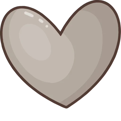 💜 Эмодзи «Коричневые буквы, иконки» для Telegram