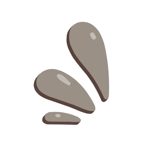 🤩 Эмодзи «Коричневые буквы, иконки» для Telegram