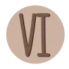 🤩 Эмодзи «Коричневые буквы, иконки» для Telegram