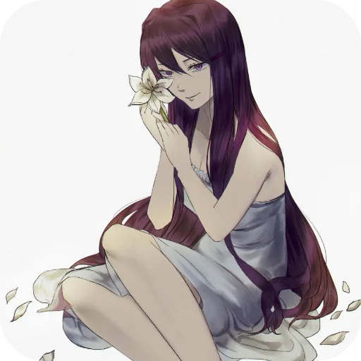 🪑 Стикер «DDLC YURI ;; stickers» для Telegram
