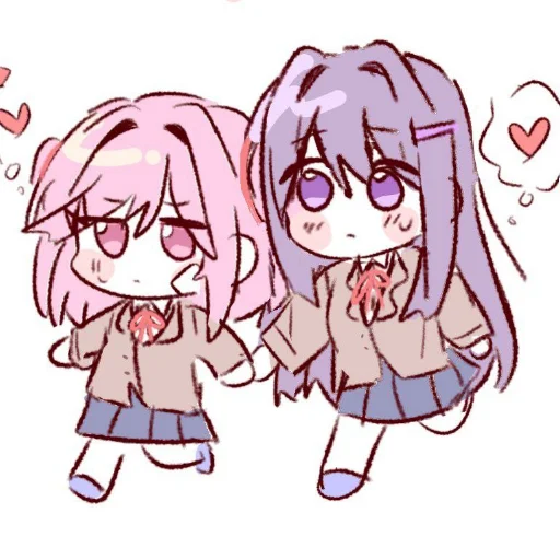 👄 Стикер «DDLC YURI ;; stickers» для Telegram