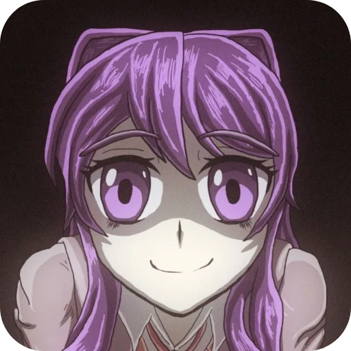 👄 Стикер «DDLC YURI ;; stickers» для Telegram