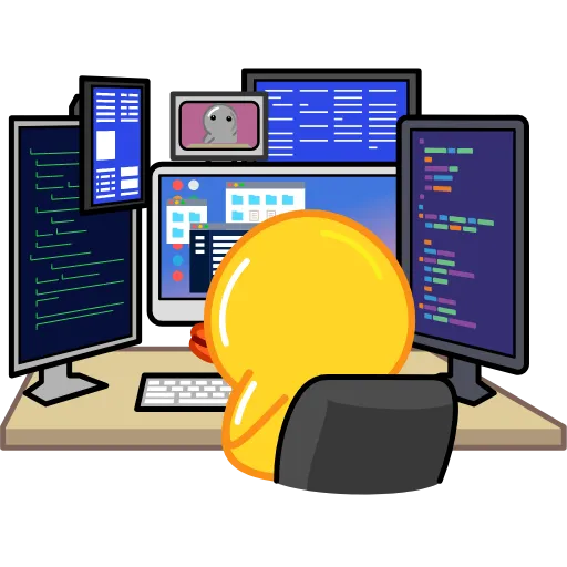 💻 Эмодзи «Telegram Duck X» для Telegram
