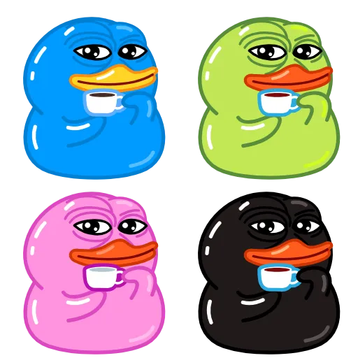 ☕️ Эмодзи «Telegram Duck X» для Telegram