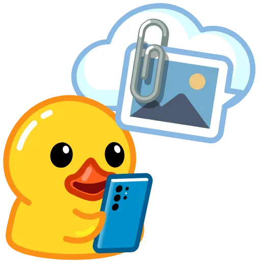 ☁️ Эмодзи «Telegram Duck X» для Telegram