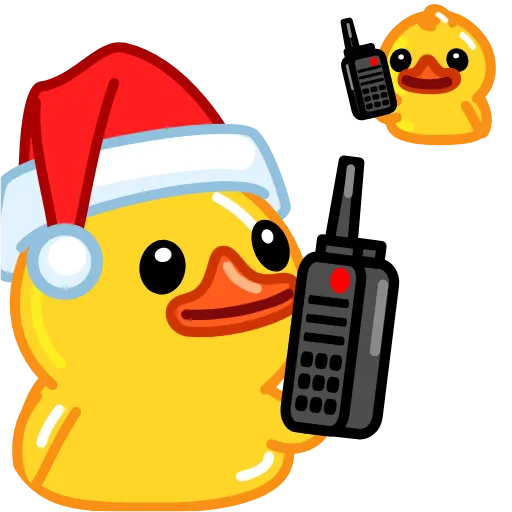 📲 Эмодзи «Telegram Duck X» для Telegram