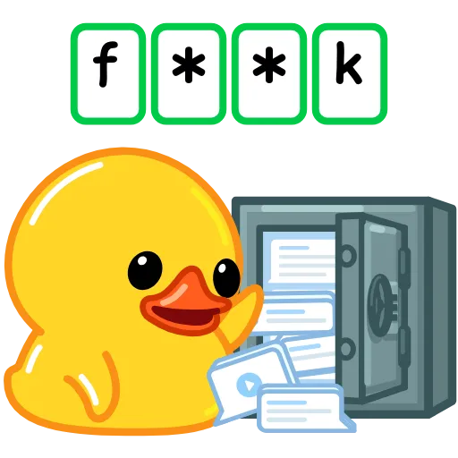✳️ Эмодзи «Telegram Duck X» для Telegram