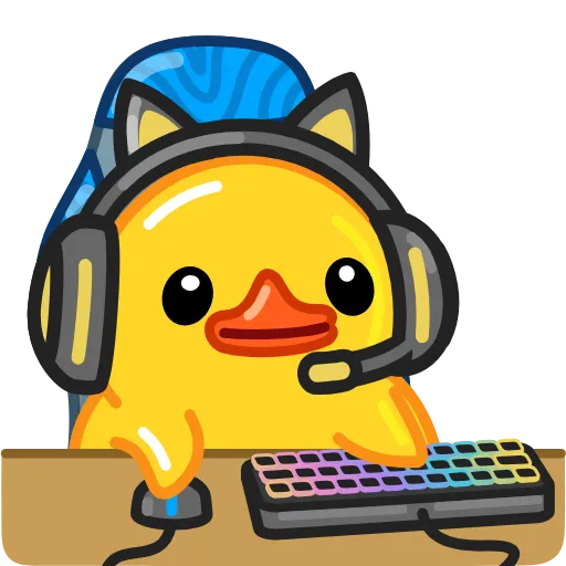 🎧 Эмодзи «Telegram Duck X» для Telegram
