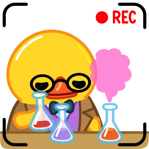 🧪 Эмодзи «Telegram Duck X» для Telegram