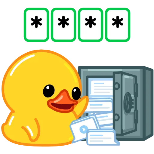 ✳️ Эмодзи «Telegram Duck X» для Telegram