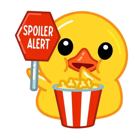 🍿 Эмодзи «Telegram Duck X» для Telegram