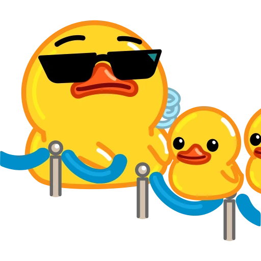 👮 Эмодзи «Telegram Duck X» для Telegram