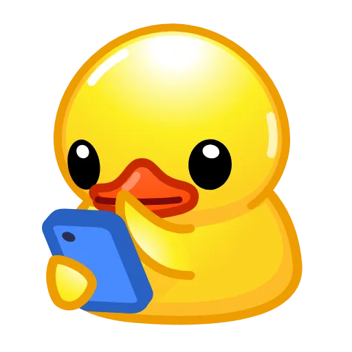 📱 Эмодзи «Telegram Duck X» для Telegram