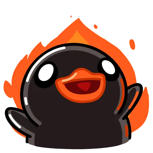😈 Эмодзи «Telegram Duck X» для Telegram