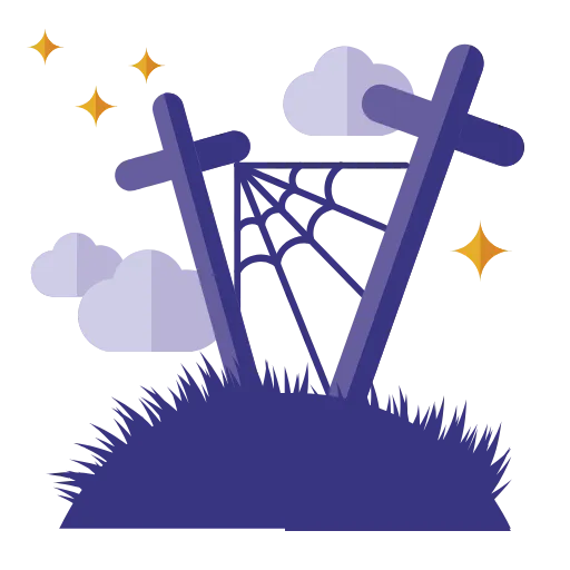 ✝️ Эмодзи «Minimal Halloween Emoji» для Telegram
