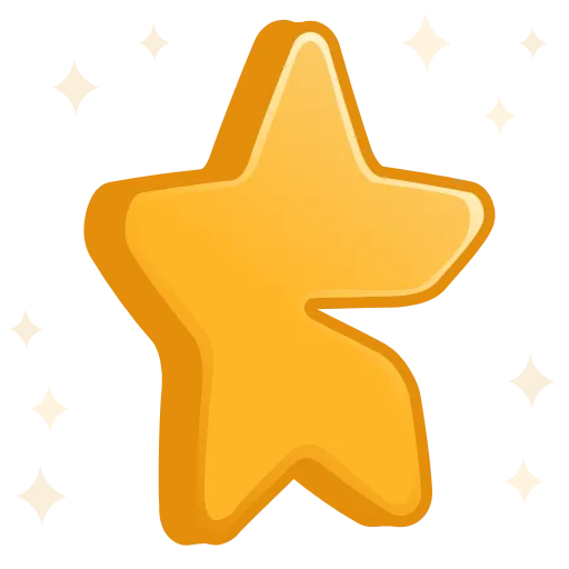 ⭐️ Эмодзи «TG Stars» для Telegram