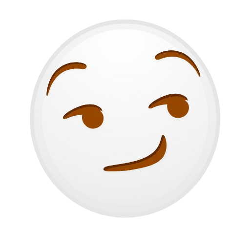 😏 Эмодзи «Clear and Transparent -» для Telegram