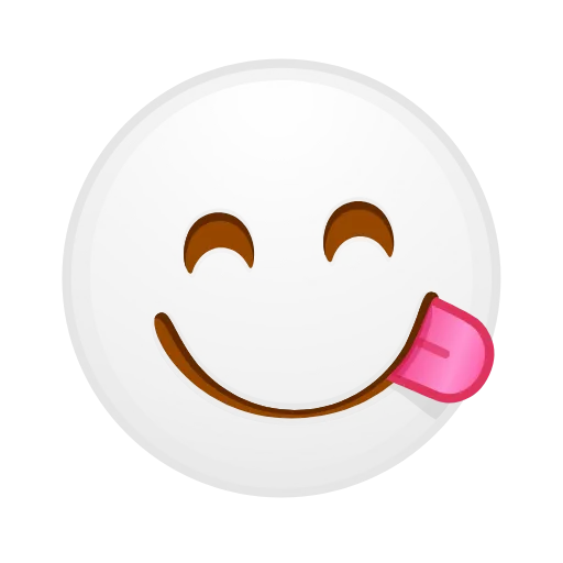 😋 Эмодзи «Clear and Transparent -» для Telegram