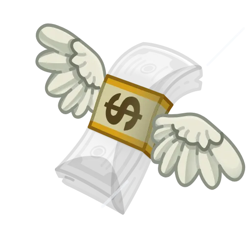 💸 Эмодзи «Clear and Transparent -» для Telegram