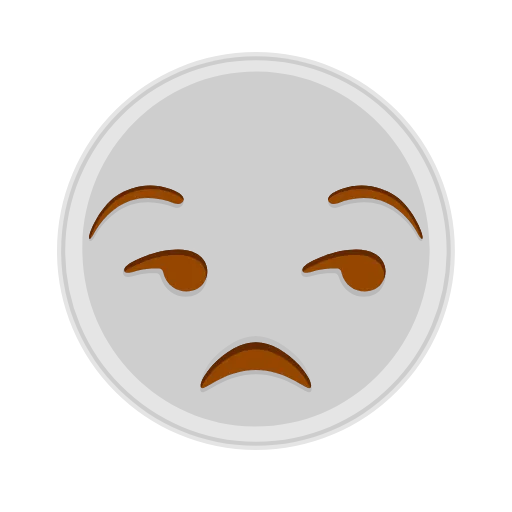 😒 Эмодзи «Clear and Transparent -» для Telegram