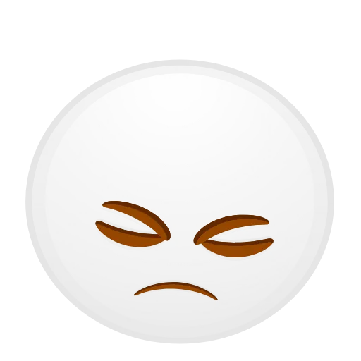 😤 Эмодзи «Clear and Transparent -» для Telegram