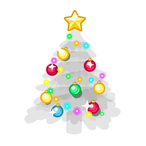 🎄 Эмодзи «Clear and Transparent -» для Telegram