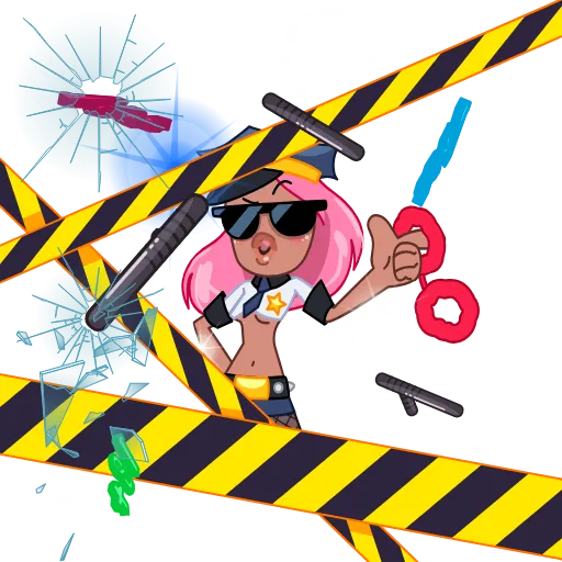 👮‍♀ Эмодзи «Unlocked emoji -» для Telegram