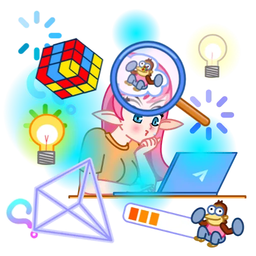 🤔 Эмодзи «Unlocked emoji -» для Telegram