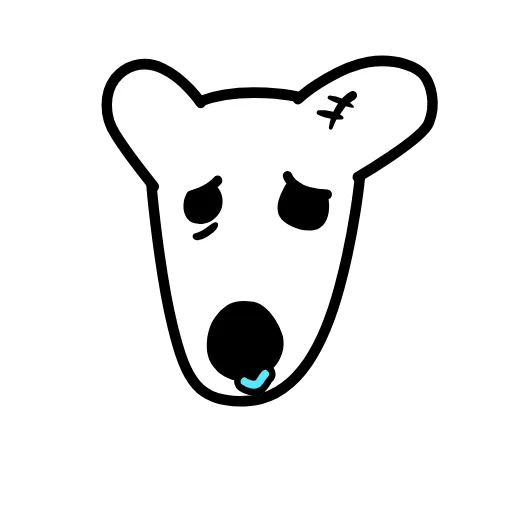 💀 Стикер «DOGS» для Telegram