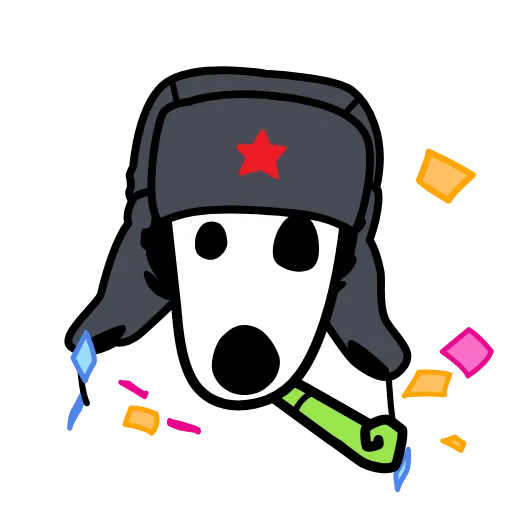 💀 Стикер «DOGS» для Telegram