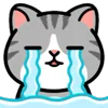 😭 Эмодзи «❤ DOUHUA Cat» для Telegram