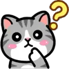 ❓ Эмодзи «❤ DOUHUA Cat» для Telegram