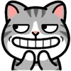 😏 Эмодзи «❤ DOUHUA Cat» для Telegram