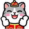 👍 Эмодзи «❤ DOUHUA Cat» для Telegram