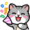 🎉 Эмодзи «❤ DOUHUA Cat» для Telegram