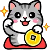 ✨ Эмодзи «❤ DOUHUA Cat» для Telegram