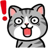 ❗️ Эмодзи «❤ DOUHUA Cat» для Telegram