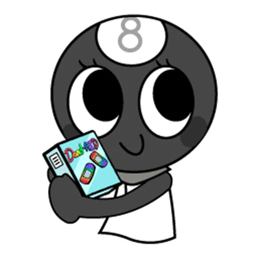 🎱 Стикер «Dandys World» для Telegram